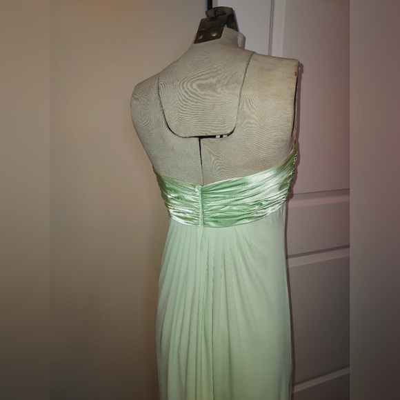 Sea Foam Green Strapless Formal Gown *price drop* - Picture 6 of 9
